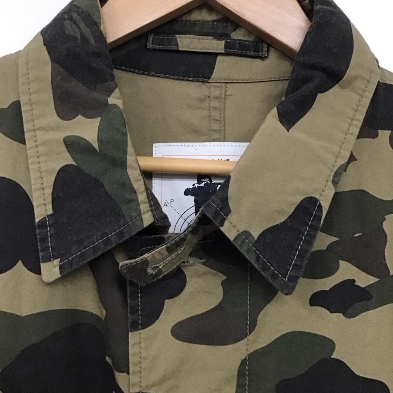 ベイプ BAPE ジャケット、上着 ジャケット、ブレザー カジュアルジャケット アウター カラージャケット 1stcamo XL カモフラージュ柄・迷彩 マルチカラー / マルチカラー /  メンズ USED 古着 中古 10133971