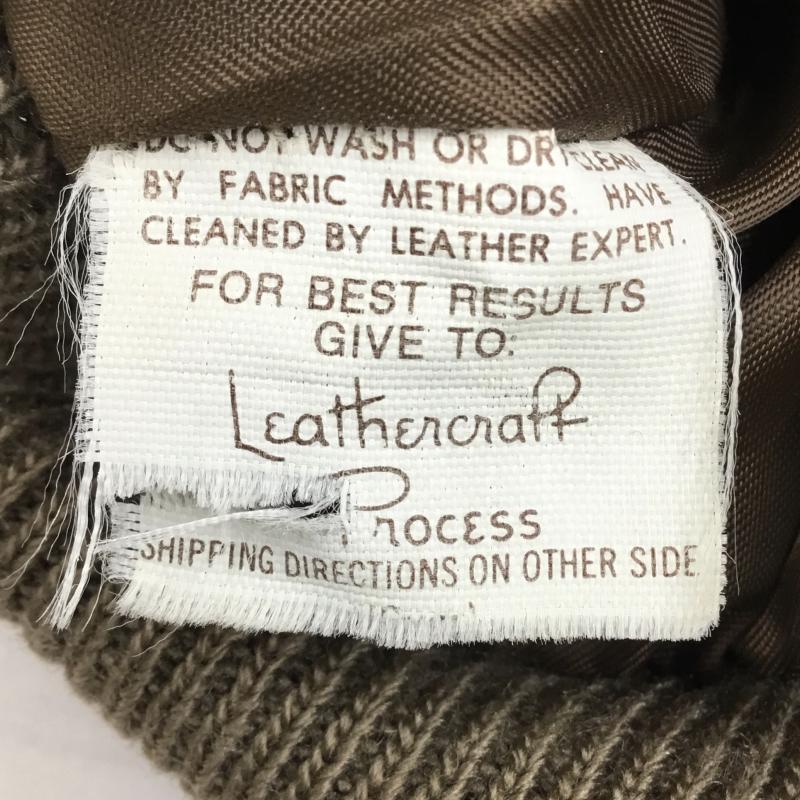 ショット schott ジャケット、上着 レザージャケット スウェード　レザージャケット 38 無地 ベージュ / ベージュ / X 茶 / ブラウン /  メンズ USED 古着 中古 10138775