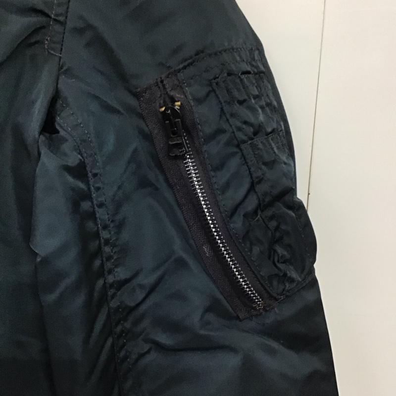 アルファインダストリー Alpha Industries ジャケット、上着 ジャンパー、ブルゾン ジップアップジャケット ナイロンジャケット アウター S 無地 紺 / ネイビー /  メンズ USED 古着 中古 10134061