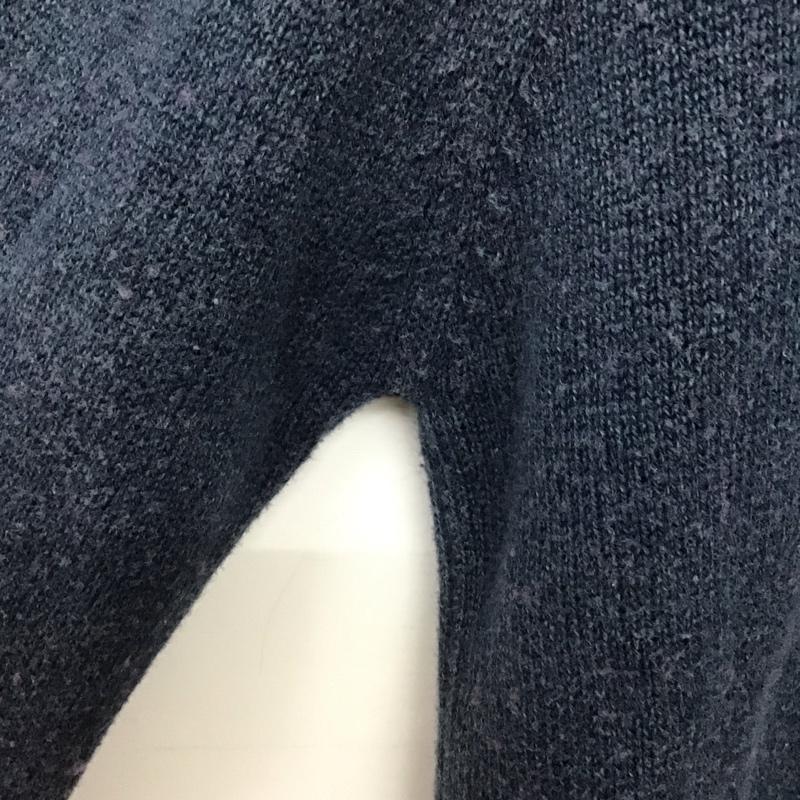ザノースフェイス THE NORTH FACE ニット、セーター 長袖 at40762 長袖ニット セーター XL ロゴ、文字 紺 / ネイビー /  メンズ USED 古着 中古 10146973