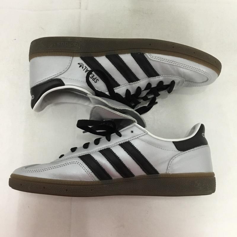 アディダス adidas スニーカー スニーカー JS0599 HANDBALL SPEZIAL 27cm 27.0cm ロゴ、文字 銀 / シルバー / X 黒 / ブラック /  メンズ USED 古着 中古 10148859
