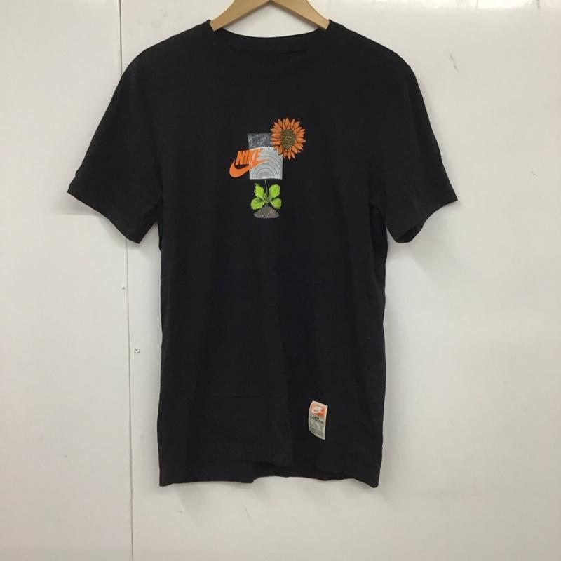 ナイキ NIKE Tシャツ 半袖 dq1034-010 半袖カットソー プリントTシャツ M プリント 黒 / ブラック /  メンズ USED 古着 中古 10134677