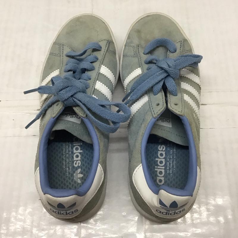アディダス adidas スニーカー スニーカー DB0983 CAMPUS SUEDE 22.5cm 22.5cm ロゴ、文字 水色 / ライトブルー / X 白 / ホワイト /  レディース USED 古着 中古 10118785