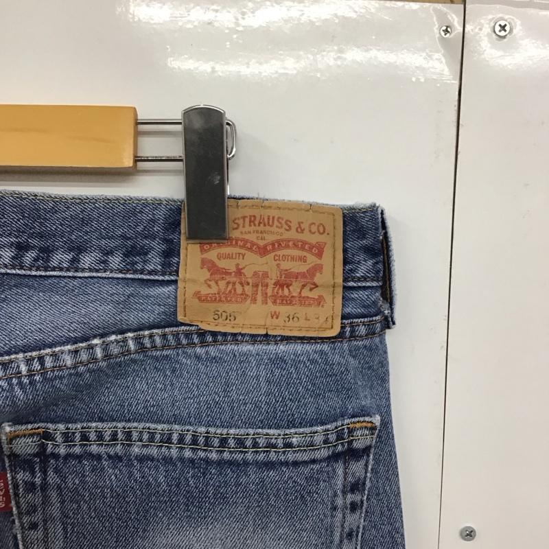 リーバイストラウスアンドコー Levi Strauss & co. パンツ デニム、ジーンズ デニムパンツ スリムパンツ カジュアルパンツ 36インチ 無地 インディゴ / インディゴ /  メンズ USED 古着 中古 10143144