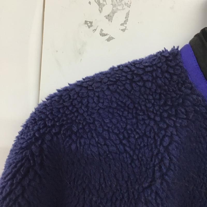 パタゴニア patagonia ジャケット、上着 ジャケット、ブレザー ジップアップジャケット フリースジャケット アウター S ロゴ、文字 青 / ブルー /  メンズ USED 古着 中古 10129071