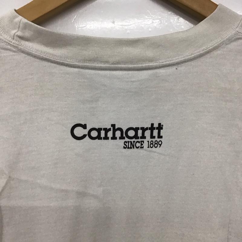 カーハート Carhartt Tシャツ 半袖 半袖カットソー プリントTシャツ クルーネックカットソー M ロゴ、文字 マルチカラー / マルチカラー /  メンズ USED 古着 中古 10145580