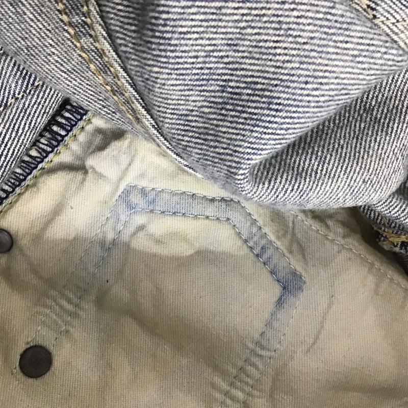 ヒステリックグラマー HYSTERIC GLAMOUR パンツ デニム、ジーンズ デニムパンツ スリムパンツ カジュアルパンツ 34 ダメージ加工 インディゴ / インディゴ /  メンズ USED 古着 中古 10148172