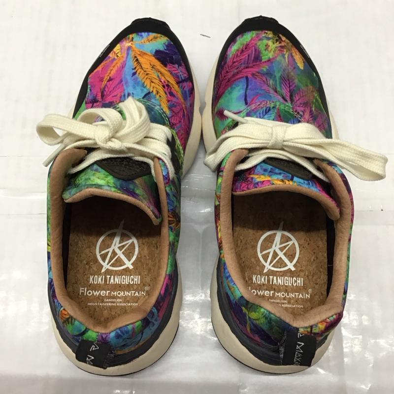 古着 USED スニーカー スニーカー Flower MOUNTAIN US5.5 UK4.5 KOKI TANIGUCHI US：5.5 総柄 マルチカラー / マルチカラー /  レディース USED 古着 中古 10117940