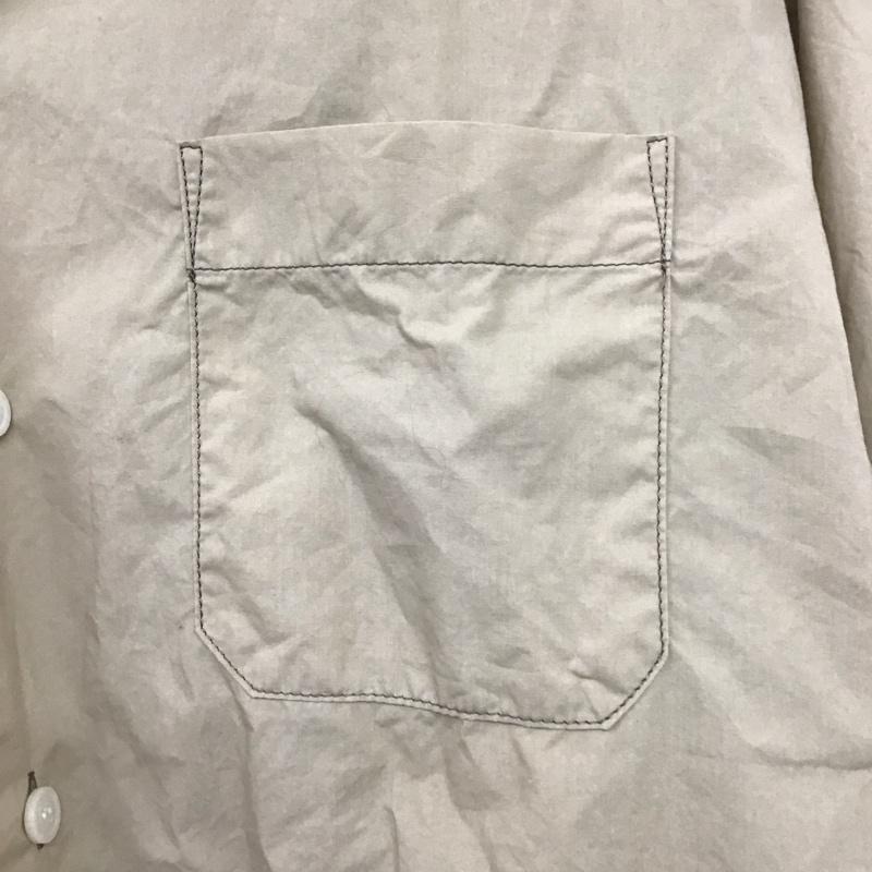 ユニクロ UNIQLO シャツ、ブラウス 半袖 331-449635 半袖シャツ カラーシャツ M 無地 ベージュ / ベージュ /  メンズ USED 古着 中古 10132794