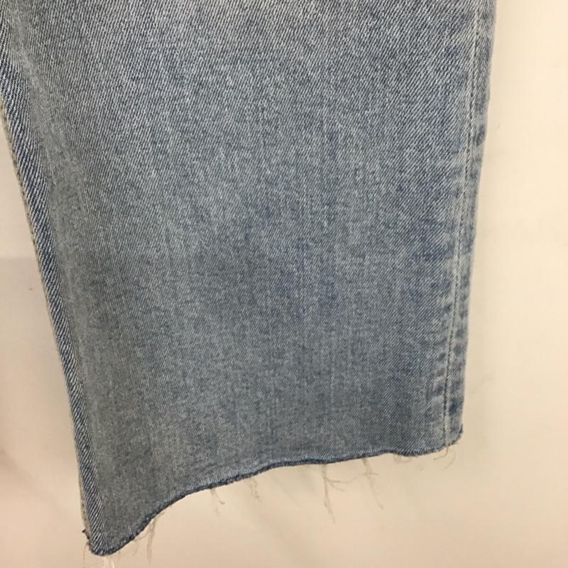 ザラ ZARA パンツ デニム、ジーンズ 38インチ 無地 水色 / ライトブルー /  レディース USED 古着 中古 10114149