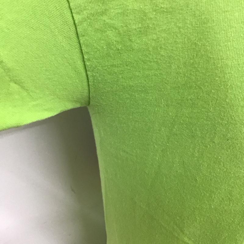 ヘインズ HANES Tシャツ 半袖 00s eskimojoes 半袖カットソー プリントTシャツ 古着 M プリント 緑 / グリーン /  メンズ USED 古着 中古 10114661