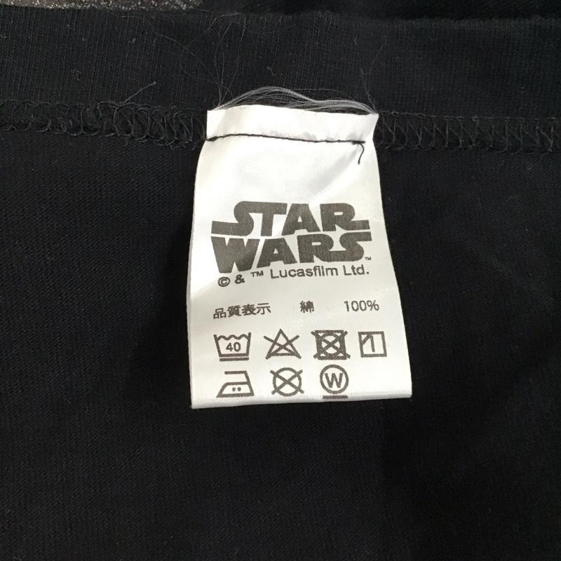 バンダイ BANDAI Tシャツ 半袖 THE MANDALORIAN マンダロリアン STAR WARS スターウォーズ XL プリント 黒 / ブラック /  メンズ USED 古着 中古 10123384