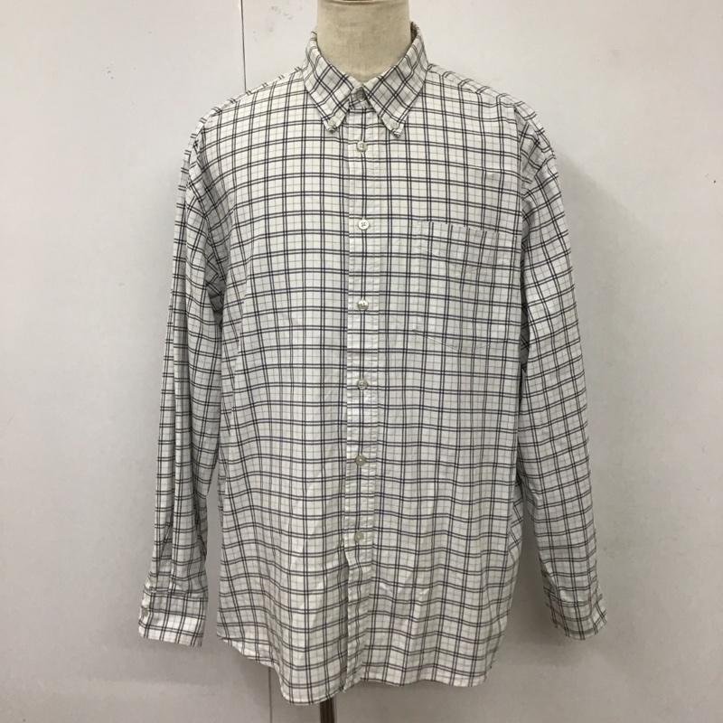 ギャップ GAP シャツ、ブラウス 長袖 長袖シャツ カラーシャツ ポケットシャツ チェックシャツ 90s bigoxford L チェック マルチカラー / マルチカラー /  メンズ USED 古着 中古 10120020