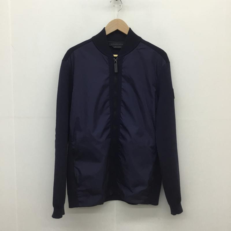 カナダグース CANADA GOOSE ジャケット、上着 ジャンパー、ブルゾン 6934M CANADA GOOSE ブルゾンジャケット M 無地 紺 / ネイビー /  メンズ USED 古着 中古 10119710