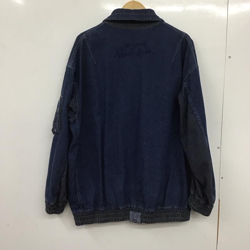 テンダーロイン TENDERLOIN ジャケット、上着 ジャケット、ブレザー ジップアップデニムジャケット Gジャン アウター M 無地 インディゴ / インディゴ /  メンズ USED 古着 中古 10138537