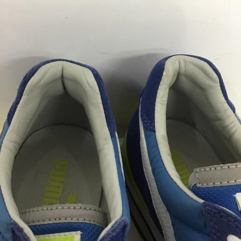 プーマ PUMA スニーカー スニーカー 341044 71 TX-3 28cm 28.0cm ロゴ、文字 青 / ブルー / X 白 / ホワイト /  メンズ USED 古着 中古 10144316