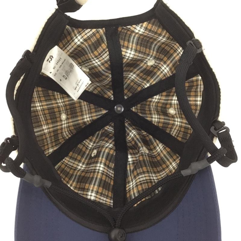 ダイワ ピアサーティナイン DAIWA PIER39 帽子 キャップ BC-34022 Tech 6panel Cap FREE 無地 紺 / ネイビー / X オフホワイト / オフホワイト /  メンズ USED 古着 中古 10124628