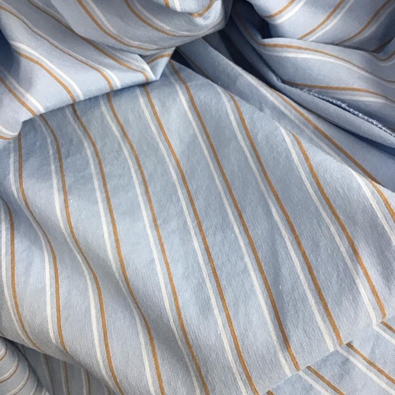 グリーンレーベルリラクシング green label relaxing シャツ、ブラウス 長袖 長袖シャツ ストライプシャツ ストライプ 水色 / ライトブルー /  レディース USED 古着 中古 10142691