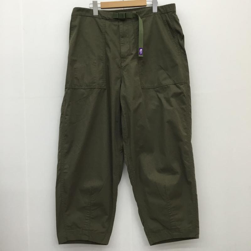 ザノースフェイス THE NORTH FACE パンツ ワークパンツ、ペインターパンツ XL 無地 緑 / グリーン /  メンズ USED 古着 中古 10110467