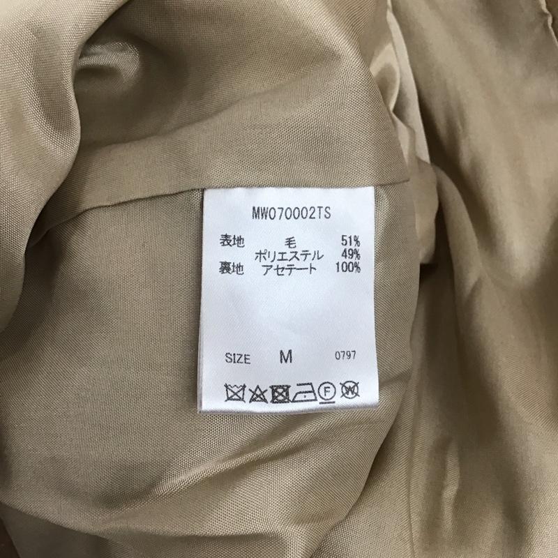 ミスティウーマン mysty woman コート コート一般 M 無地 ベージュ / ベージュ /  レディース USED 古着 中古 10124815