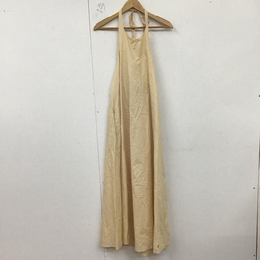 ザラ ZARA ワンピース ロングスカート S 無地 アイボリー / アイボリー /  レディース USED 古着 中古 10129402