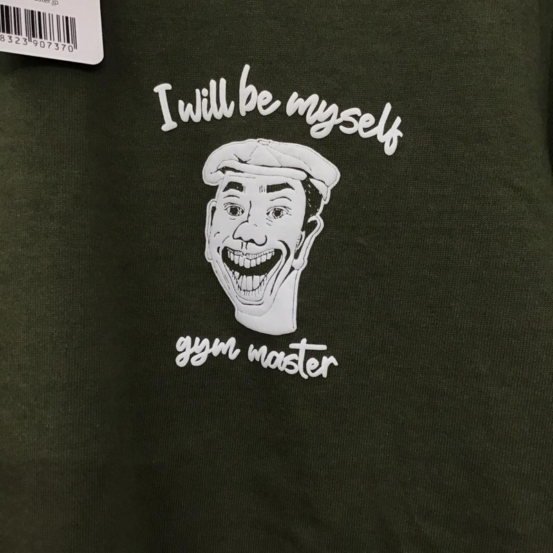 ジムマスター gym master Tシャツ 長袖 S 無地 X プリント カーキ / カーキ /  メンズ USED 古着 中古 10130003