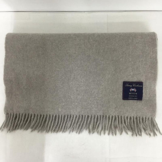 ムーン MOON マフラー マフラー 大判ストール 無地 グレージュ / グレージュ /  レディース USED 古着 中古 10143983
