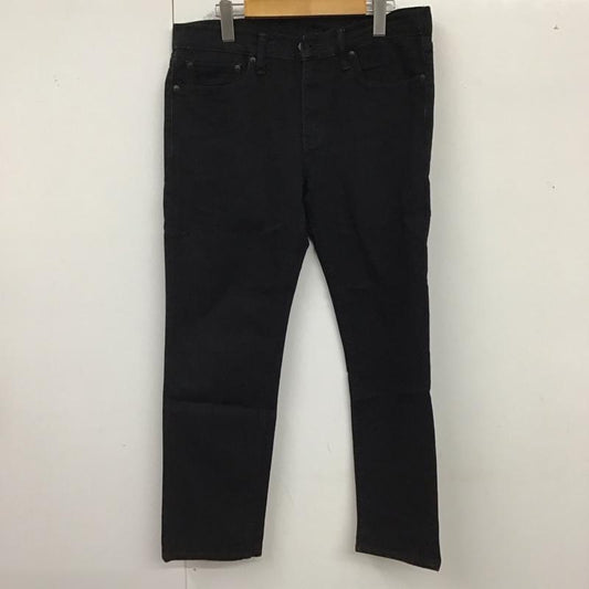 リーバイストラウスアンドコー Levi Strauss & co. パンツ デニム、ジーンズ デニムパンツ スリムパンツ ストレッチパンツ ジーンズ 32インチ 無地 黒 / ブラック /  メンズ USED 古着 中古 10123552