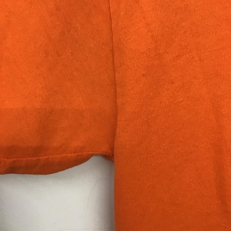 ジャージーズ JERZEES Tシャツ 半袖 半袖カットソー プリントTシャツ クルーネックカットソー L ロゴ、文字 橙 / オレンジ /  メンズ USED 古着 中古 10137352