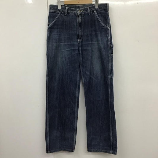 カーハート Carhartt パンツ デニム、ジーンズ ペインターパンツ 32 32 ロゴ、文字 青 / ブルー /  メンズ USED 古着 中古 10113929