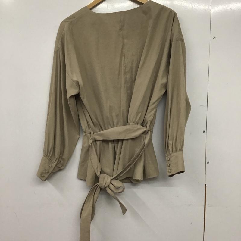 フリーズマート FREE S MART シャツ、ブラウス 長袖 FREE 無地 ベージュ / ベージュ /  レディース USED 古着 中古 10144992