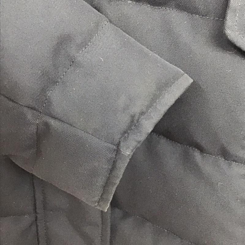 ピレネックス Pyrenex コート ダウンコート hwm004 ファー付き 34 無地 紺 / ネイビー /  レディース USED 古着 中古 10143048