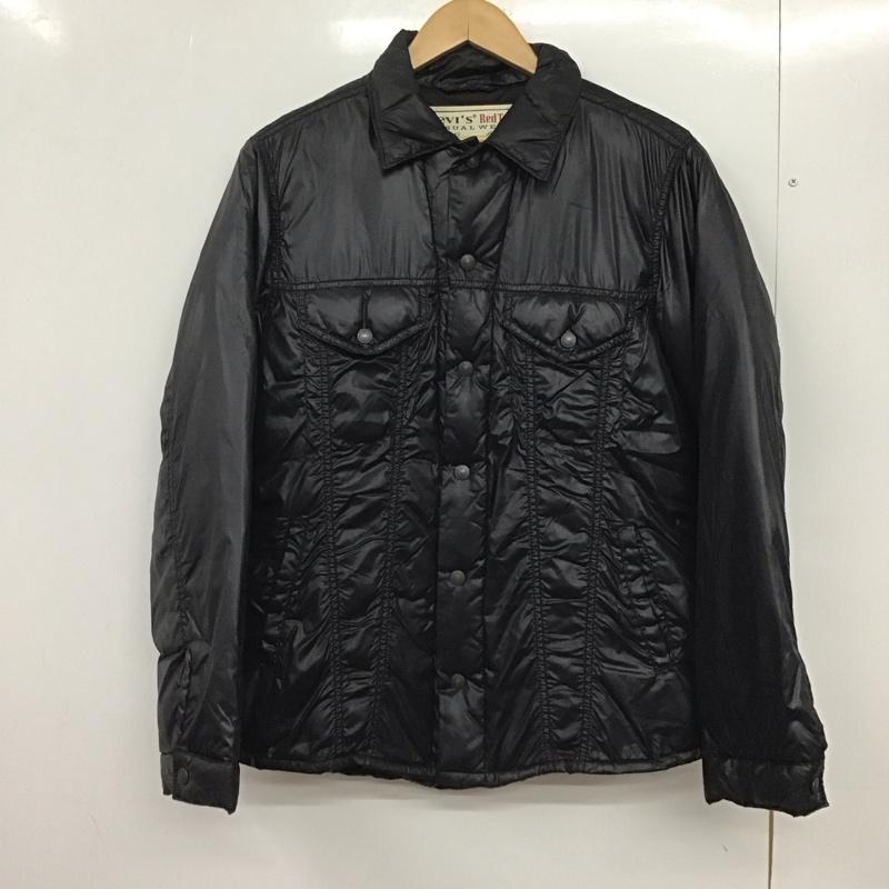 リーバイスレッドタブ Levi s RED TAB ジャケット、上着 ジャケット、ブレザー ナイロンジャケット カジュアルジャケット アウター ダウンジャケット L 無地 ダークグレー / ダークグレー /  メンズ USED 古着 中古 10145914