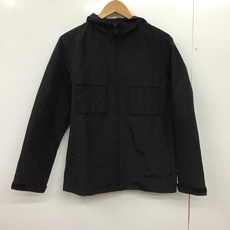 ナノアンドコー nano&co ジャケット、上着 ジャンパー、ブルゾン ジップアップジャケット ナイロンジャケット アウター パーカー M 無地 黒 / ブラック /  メンズ USED 古着 中古 10147496