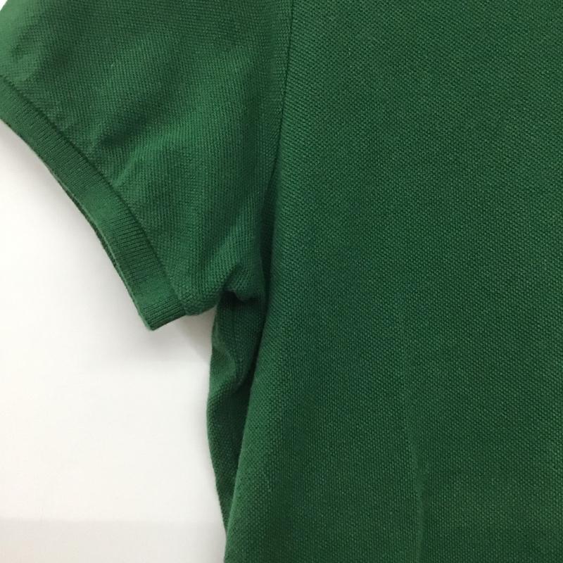 ラルフローレン RALPHLAUREN ポロシャツ 半袖 半袖ポロシャツ カラーシャツ 半袖カットソー XL ロゴ、文字 緑 / グリーン /  メンズ USED 古着 中古 10145525