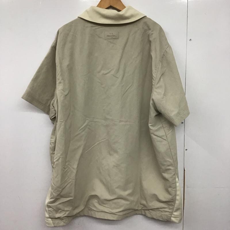 ナイキ NIKE ジャケット、上着 ジャケット、ブレザー cu4616-271 半袖シャツ カジュアルシャツ L ロゴ、文字 ベージュ / ベージュ /  メンズ USED 古着 中古 10146773