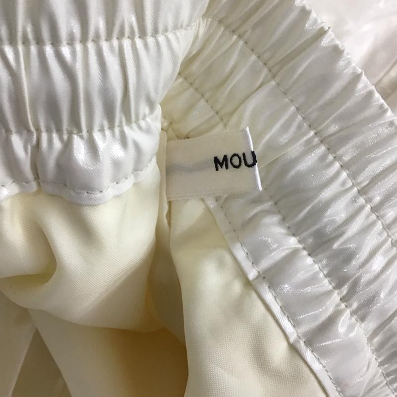 マウジー MOUSSY ボトムス ボトムス 010EAK30-7220 LAMINATE DRAWSTRING PT ドローストリングパンツ 1 無地 アイボリー / アイボリー /  レディース USED 古着 中古 10107947