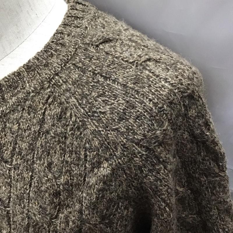 エルエルビーン L.L.Bean ニット、セーター 長袖 長袖ニットカットソー ニット セーター クルーネックニット S  茶 / ブラウン /  メンズ USED 古着 中古 10111464