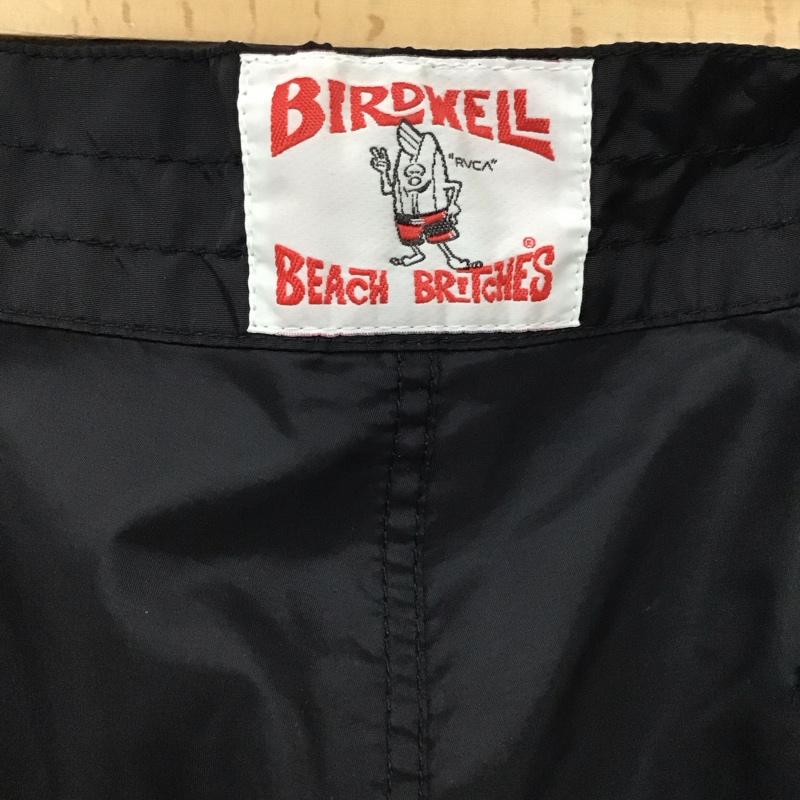 ルーカ RVCA パンツ ショートパンツ ハーフパンツ ショートパンツ カジュアルパンツ 32インチ プリント 黒 / ブラック /  メンズ USED 古着 中古 10114706