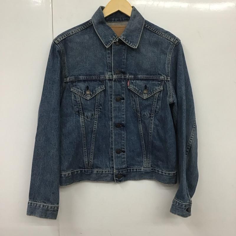 リーバイス Levi s ジャケット、上着 ジャケット、ブレザー デニムジャケット Gジャン 38 無地 インディゴ / インディゴ /  メンズ USED 古着 中古 10131930