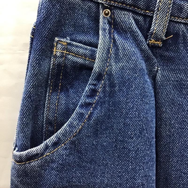 ザラ ZARA パンツ デニム、ジーンズ 6147 159 405 ワイド 無地 青 / ブルー /  レディース USED 古着 中古 10118505