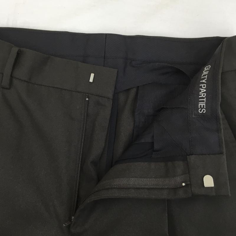 ユーズドクロージング used clothes パンツ スラックス The Guilty Parties L 無地 ダークブラウン / ダークブラウン /  メンズ USED 古着 中古 10129643