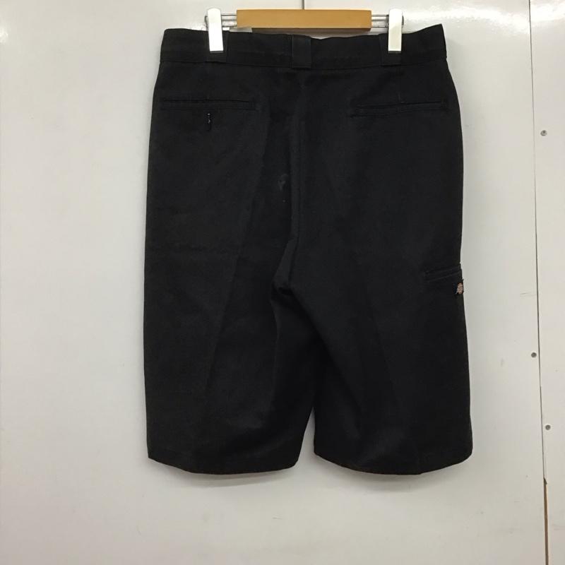 ディッキーズ Dickies パンツ ショートパンツ ショートパンツ ハーフパンツ カジュアルパンツ 34インチ 無地 黒 / ブラック /  メンズ USED 古着 中古 10144929