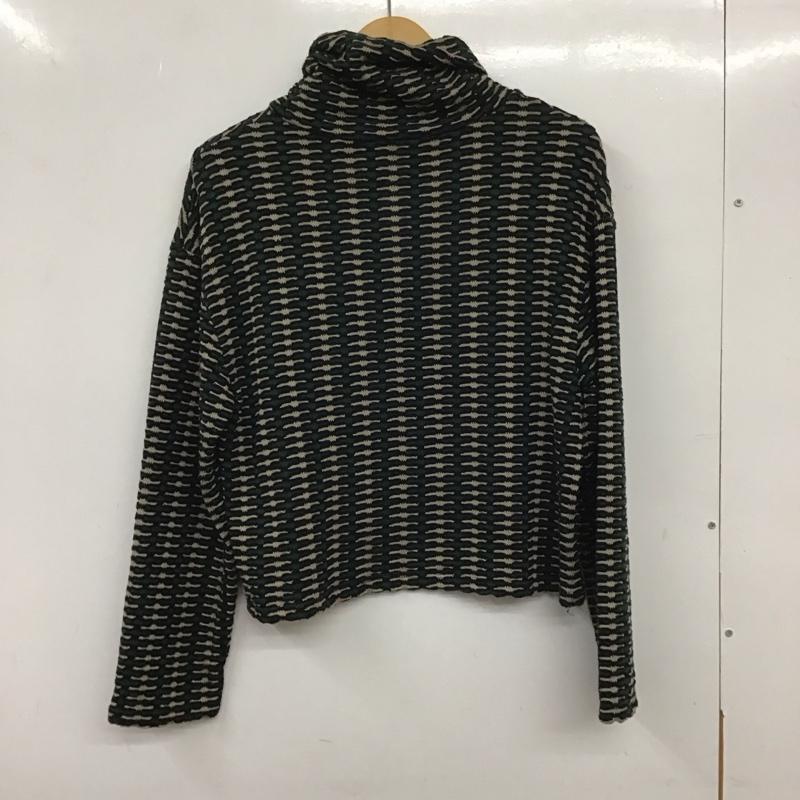 ザラ ZARA ニット、セーター 長袖 M  緑 / グリーン /  レディース USED 古着 中古 10139328
