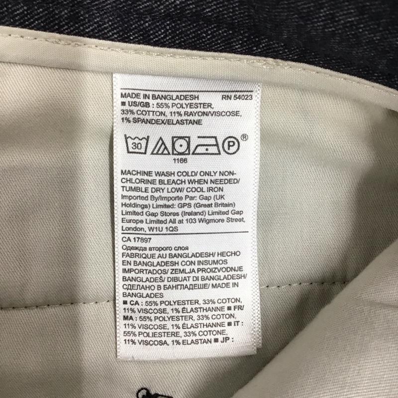 バナナリパブリック BANANA REPUBLIC パンツ スラックス スリムスラックスパンツ センタータックパンツ 31インチ 無地 灰 / グレー /  メンズ USED 古着 中古 10116879