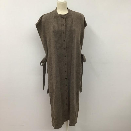 ローリーズファーム LOWRYS FARM ベスト ベスト FREE 無地 茶 / ブラウン /  レディース USED 古着 中古 10128419