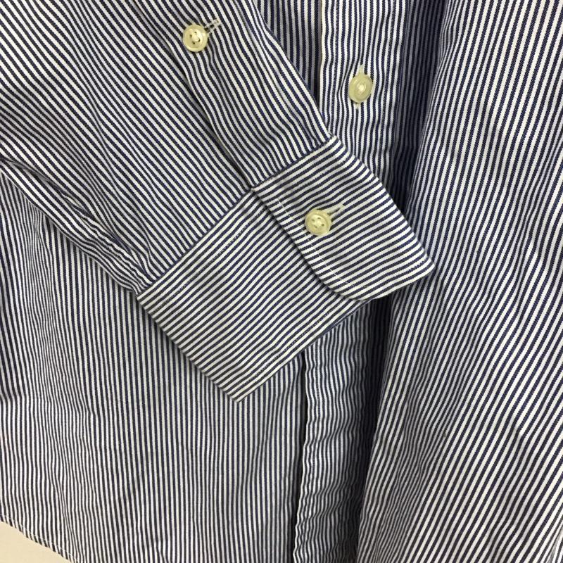ポロバイラルフローレン Polo by RALPH LAUREN シャツ、ブラウス 長袖 長袖シャツ ストライプシャツ カラーシャツ ストライプ 白 / ホワイト / X 水色 / ライトブルー /  メンズ USED 古着 中古 10150368