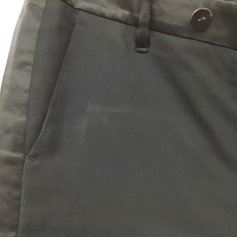 イッセイミヤケ ISSEY MIYAKE パンツ スラックス IM53FF019 SideLinePantsBlack スラックス スリムパンツ 1 無地 黒 / ブラック /  メンズ USED 古着 中古 10105571