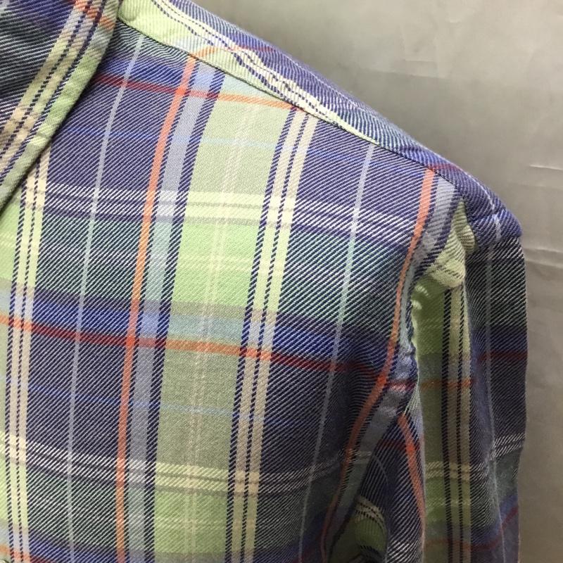 ブルックスブラザーズ BROOKS BROTHERS シャツ、ブラウス 長袖 S チェック マルチカラー / マルチカラー /  メンズ USED 古着 中古 10112751
