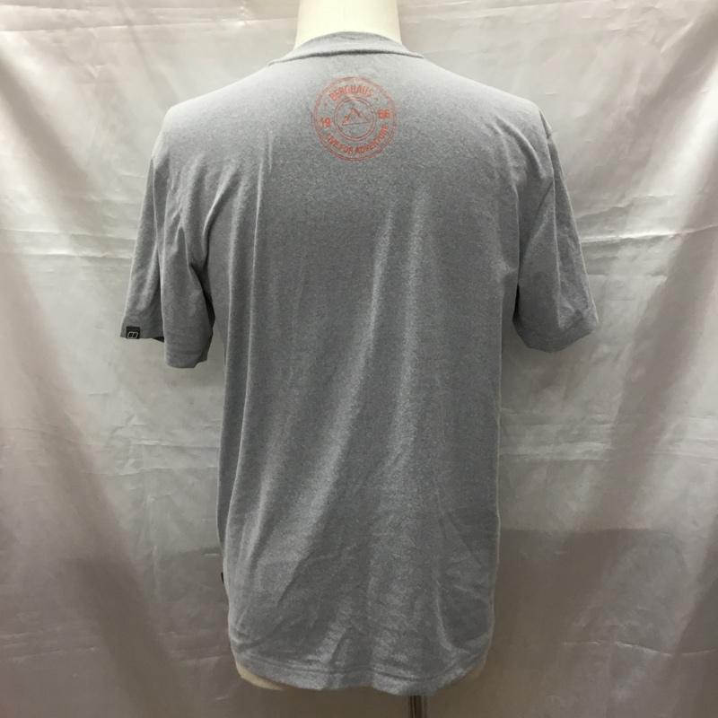 バーグハウス Berghaus Tシャツ 半袖 半袖カットソー プリントTシャツ クルーネックカットソー 4L ロゴ、文字 灰 / グレー /  メンズ USED 古着 中古 10116025